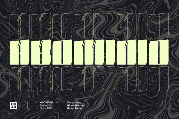 Abominio Font Review: Bold Digital Typography