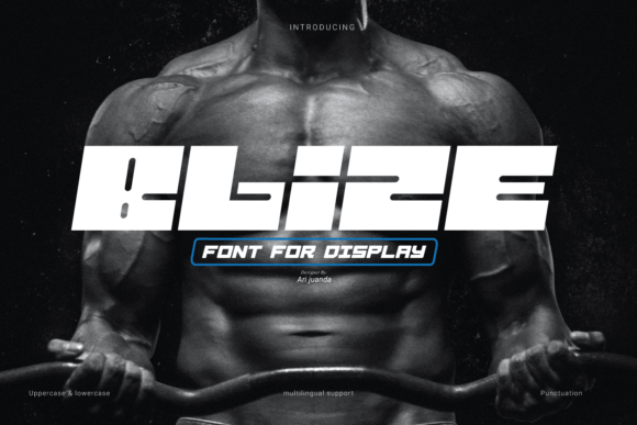 Blize Font: A Sharp Display Typeface for Modern Editorial Design