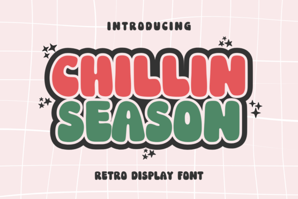 Chillin Season: A Retro Font for Creative Makers