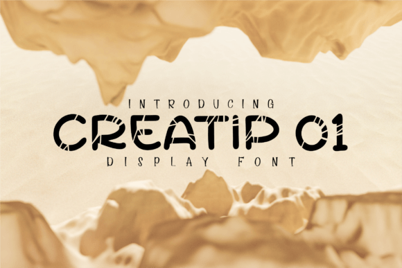 Creatip 01 Font Review: Bold Display Type for Campaigns