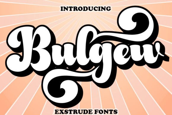 Enhance Your Editorial Design with Bulgew Font