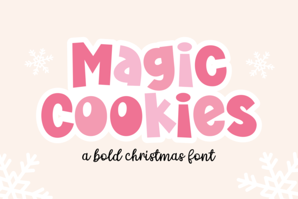 Exploring Magic Cookies: A Whimsical Display Font