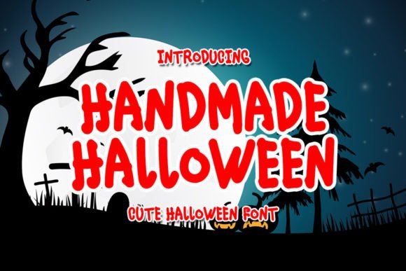 Handmade Halloween: A Versatile Font for Branding