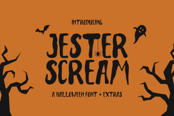 Jester Scream Font: Bold Display Typography for Web Design