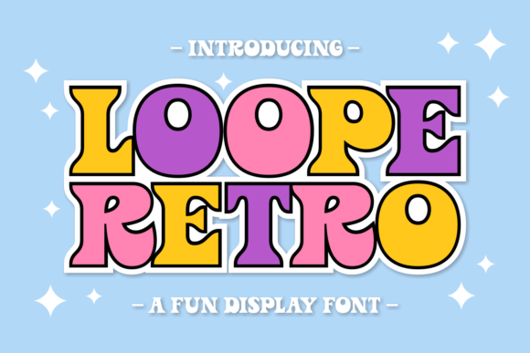 Loope Retro Font: Boosting Campaign Visuals