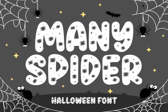 Many Spider Font: A Web Designer’s Layout Test