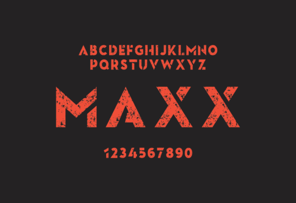 Maxx Font: Adding Raw Edge to Brand Identity Design