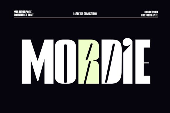 Mordie Font: Elevating Campaign Visuals with Vintage Display Type