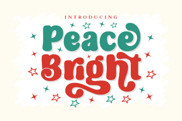 Peace Bright Font Review for Web Design Layouts