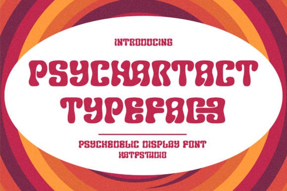 Psychartact Font: Retro Display Typography for Web Design