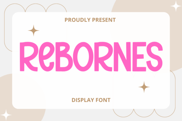 Rebornes Font: Bold Minimalism for Digital Campaigns