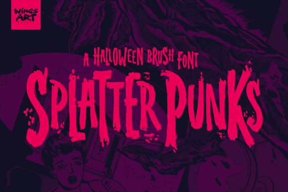Splatterpunks Font: A Designer’s Test for Horror Branding